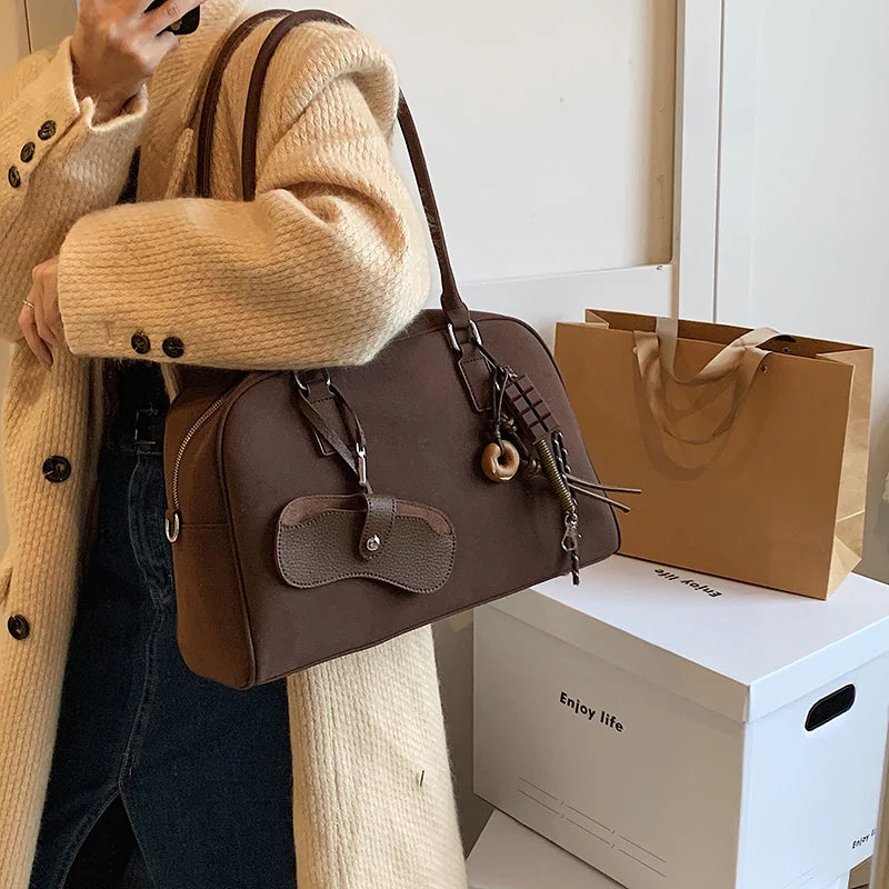 Mala em camurça | Lily