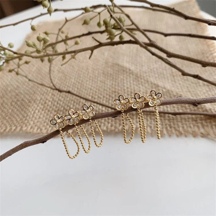 Lively® Boucles Plaqué Or Boucles d'oreilles Lotus | Lively®
